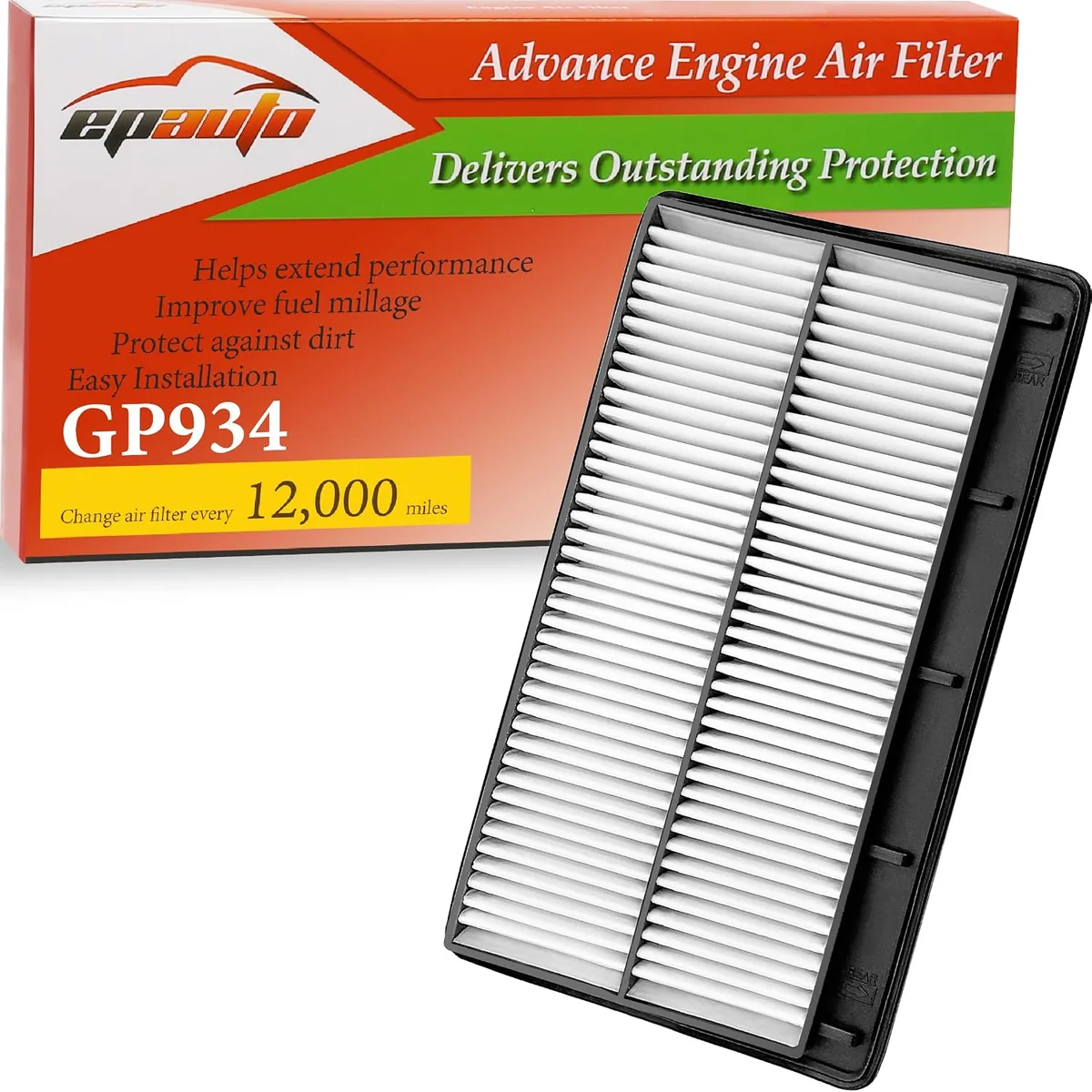 EPAuto GP934 Engine Air Filter