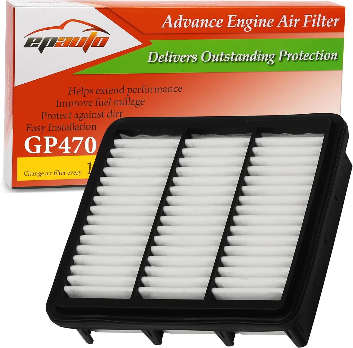 EPAuto GP470 Engine Air Filter