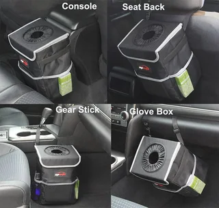 Waterproof Car Trash Can with Lid, thumbnail 3
