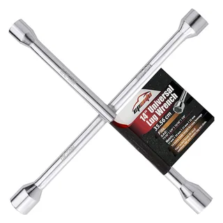 EPAuto 14 in. Four-Way Lug Wrench