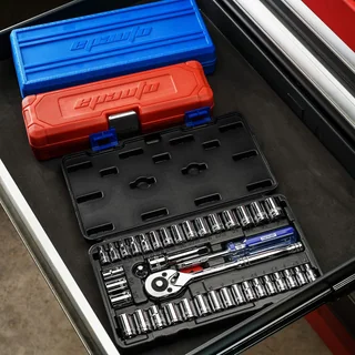 1/4 & 3/8 in. Drive Socket Set, thumbnail 6