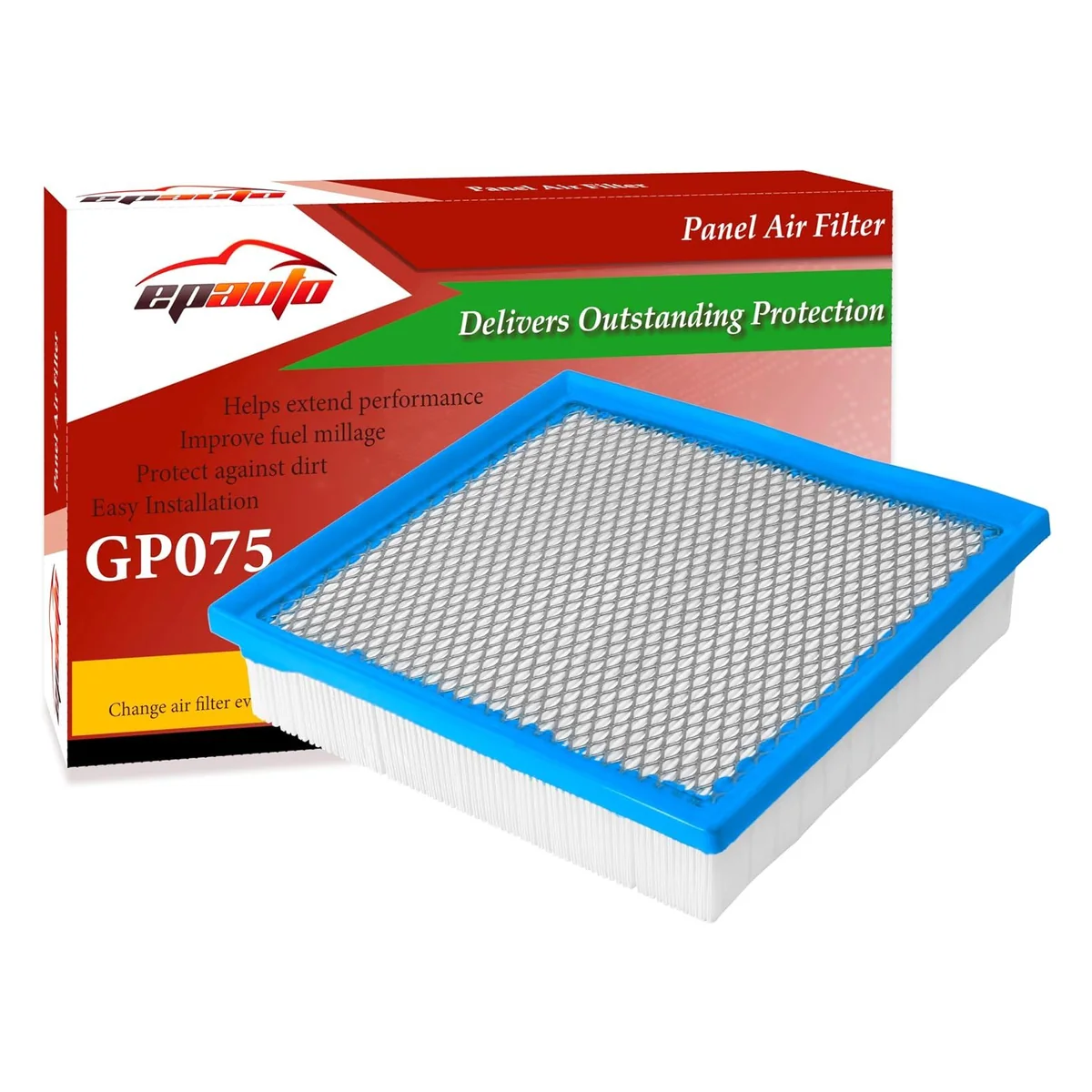EPAuto GP075 Engine Air Filter