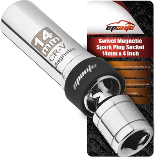 EPAuto Swivel Magnetic Spark Plug Socket