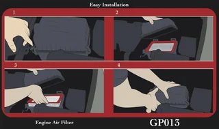 GP013 Engine Air Filter, thumbnail 2