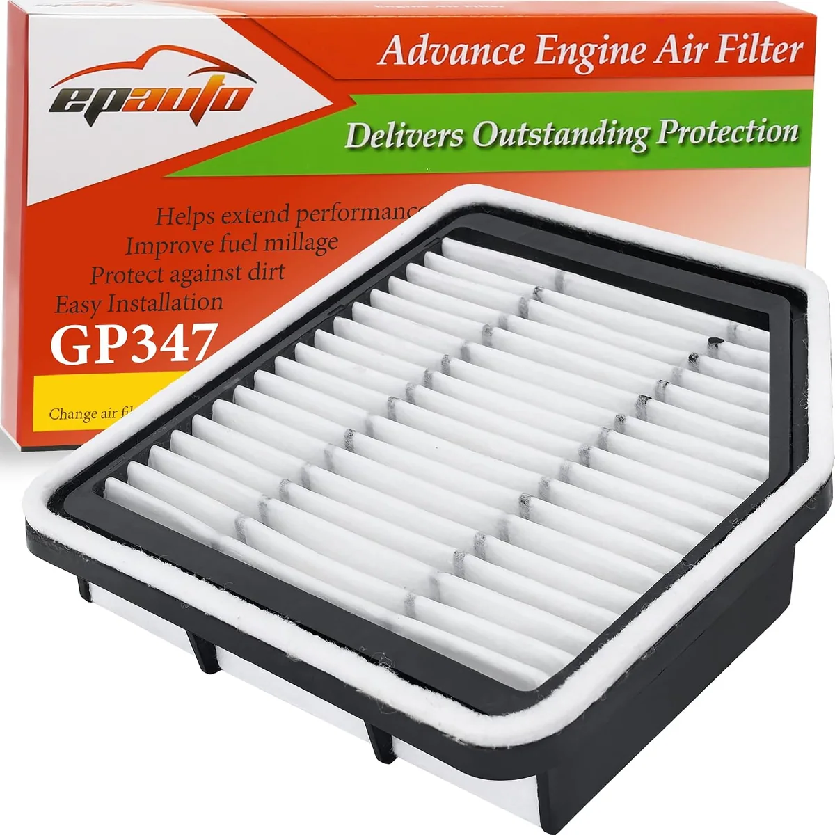 EPAuto GP347 Engine Air Filter